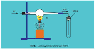 S tác dụng với H2